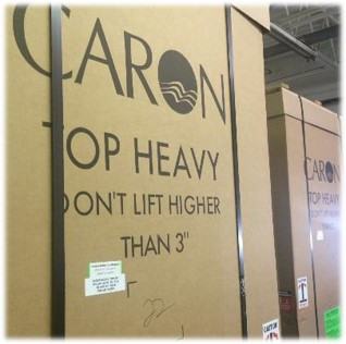Caron continuing to ship product